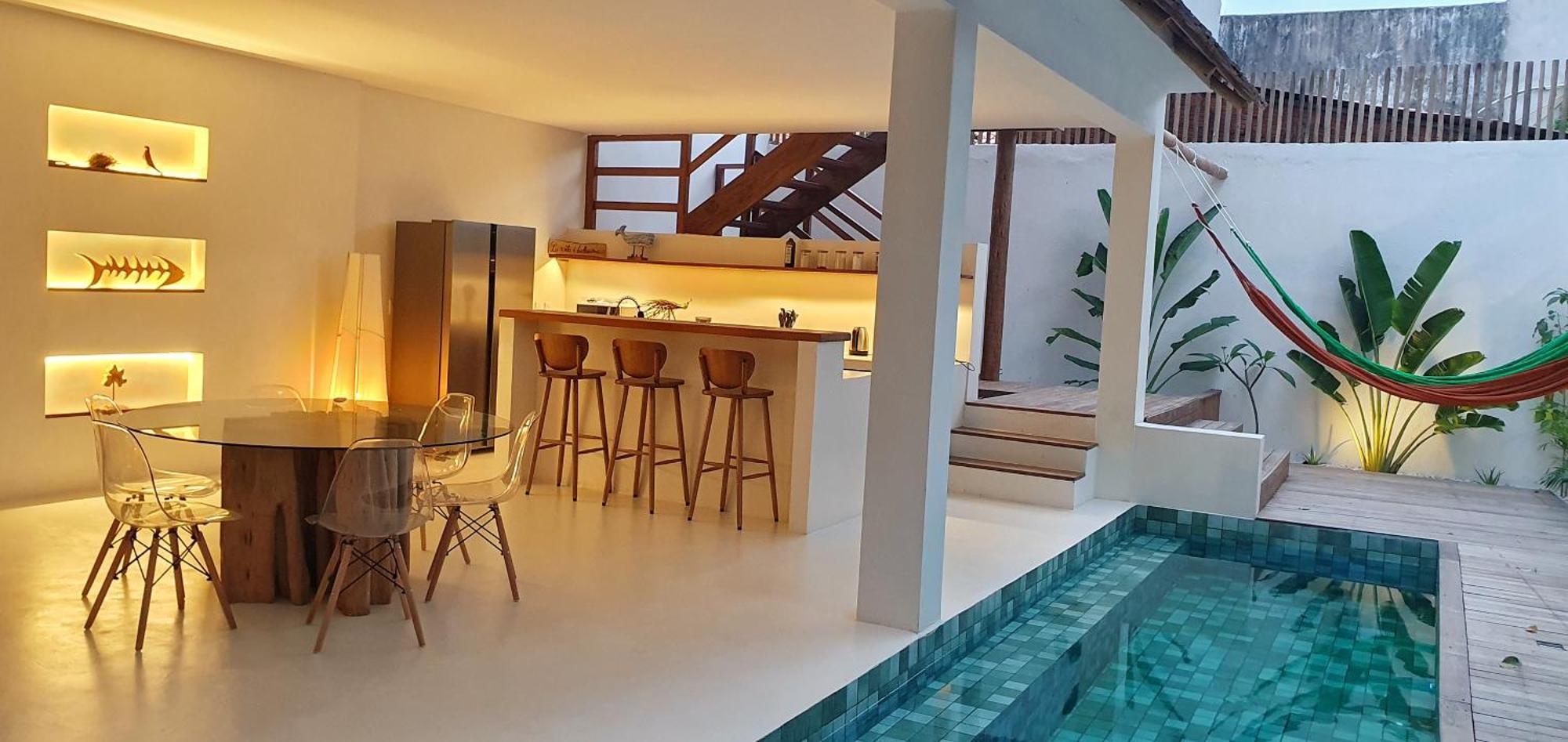 ジジョーカ・デ・ジェリコアコアラCasa Bella Jeriアパートメント エクステリア 写真